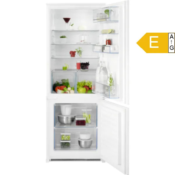Aeg Einbau KüHl-Gefrierkombination 217L Lowfrost SchlepptüR Weiß-image