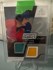 Steve Shutt 2008-09 SP Game Used Authentic Patch Dual Montreal Canadadians 