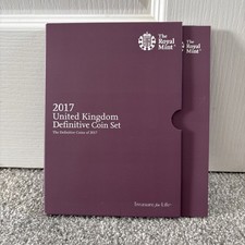 Royal Mint 2017 United Kingdom Definitive Coin Set 8 Coins Sealed