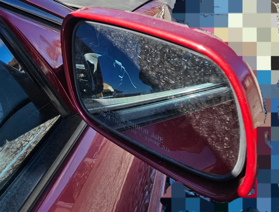 Espejo retrovisor de puerta Honda Accord 1999-2002 plateado lado del pasajero OEM pintado Power Cou Foto 4 de 4