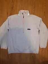VINTAGE Patagonia Synchilla Pullover Jacket Kids XL 14 Cream
