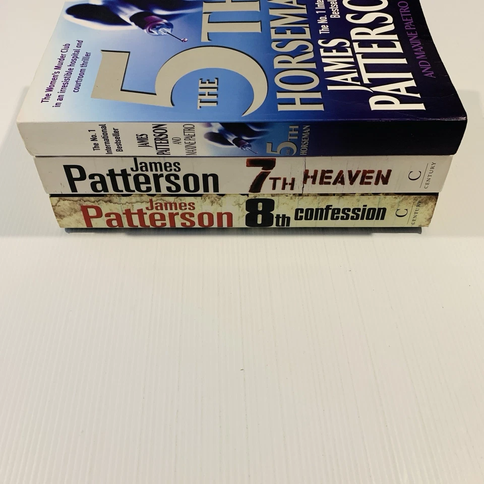 3x James Patterson Womens Murder Club Bundle. Detective Crime Thriller Suspense. - image 3 of 4