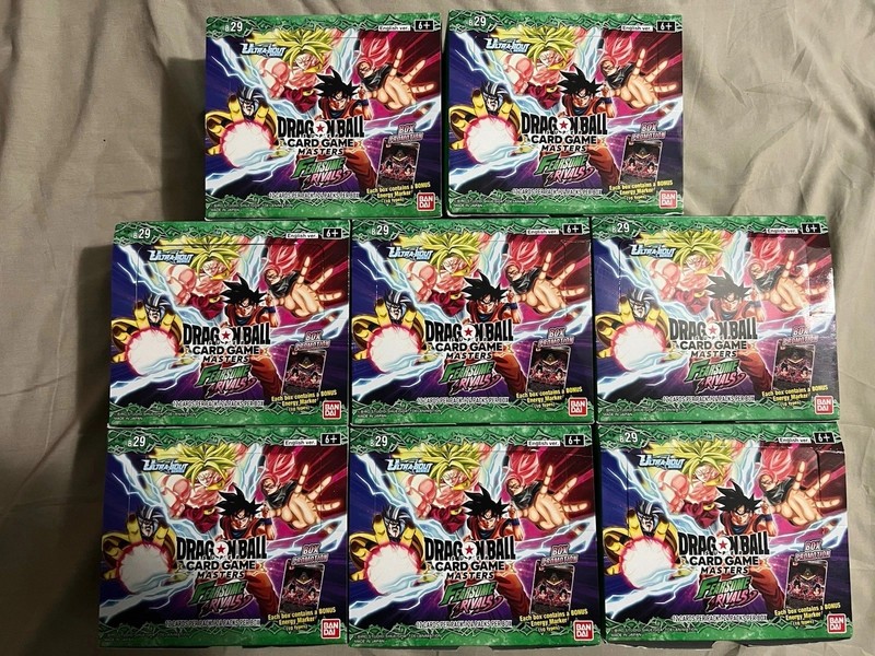 Dragon Ball Super Card Game Fearsome Rivals OPEN BOXES