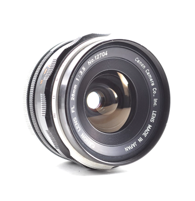 RARE!!!【Mint】CANON FL 28mm f/3.5 for AE-1,AE-1 program,A-1,F-1