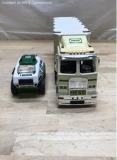 Hess Toy Truck Lot 2003 Tractor Trailer & 2023 Police Car Collectible