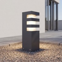 AußEnlampe Beringen IP54 E27 Klein 25 Cm Anthrazit Terrasse Garten Wegeleuchte