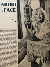 Jayne Mansfield, Full Page Vintage Pinup, aa