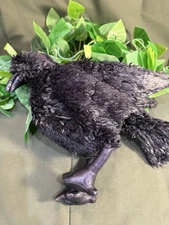 Folkmanis Crow Hand Puppet, 11"