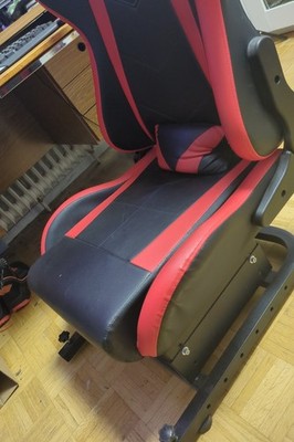 USED -Hottoby Racing seat for gaming simulator cockpit adjustable double slide