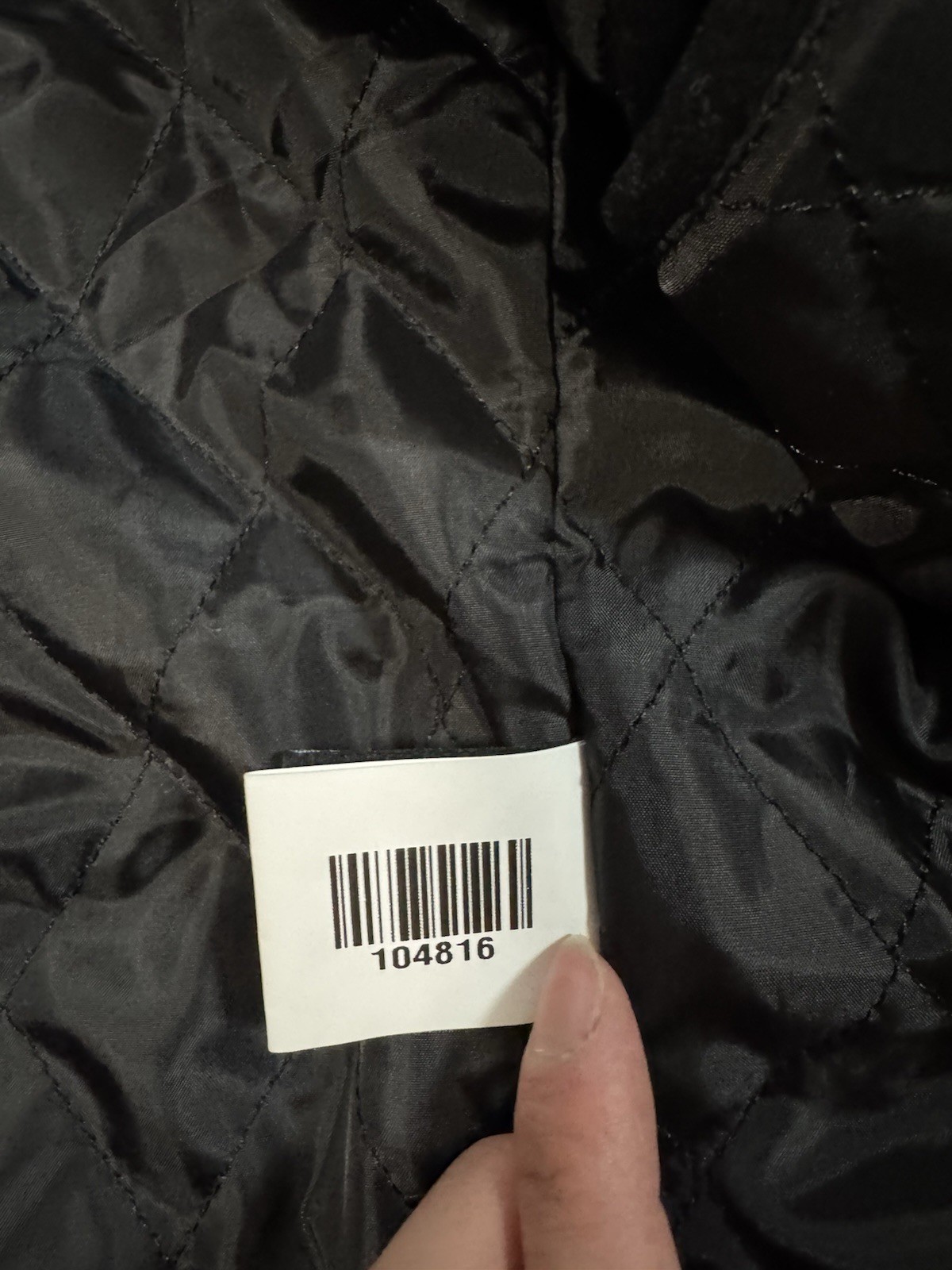 The Jacket Maker Leather Bomber Jacket Black Size… - image 6