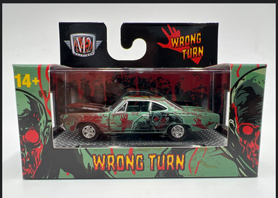 M2 Machines '69 Plymouth Road Runner 1:64 - ''Wrong Turn'' 2025 Halloween Set