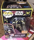 Funko Pop! Vinyl: Star Wars Darth Vader (Retro) Glow Exclusive #767 W/ Protector