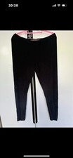 Primark full length black leggings size 14