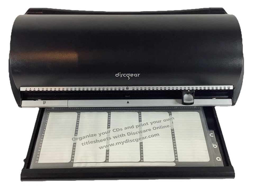 Sistema de almacenamiento y recuperación de CD/DVD Selector Series 100 DISCGEAR Foto 2 de 4