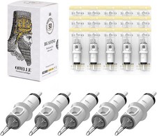 HAWINK Tattoo Cartridges Needles 50Pcs Mixed 10 Bugpin RL, 50pcs-bugpin Rl