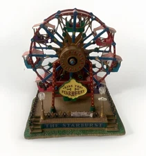 Lemax The Starburst Ferris Wheel Sound Lights Working Retired Read