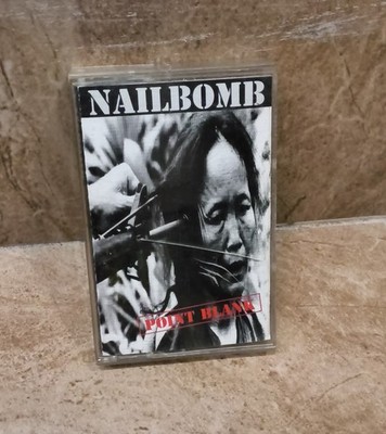 Original 1994 Nailbomb - Point Blank Cassette Tape Roadrunner