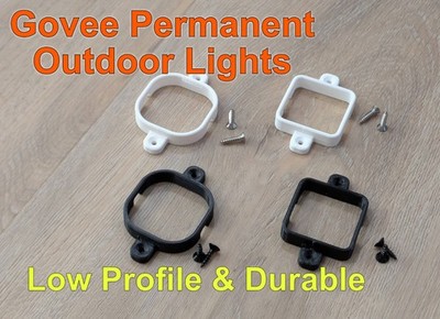 Govee Regular,  Elite, & Pro Variant Outdoor Lighting Mounting / Bracket / Clip