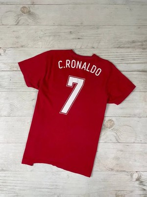 Nike Manchester United Ronaldo 7 シャツ Vintage Nike Manchester United Ronaldo #7 Shirt Football Men Size