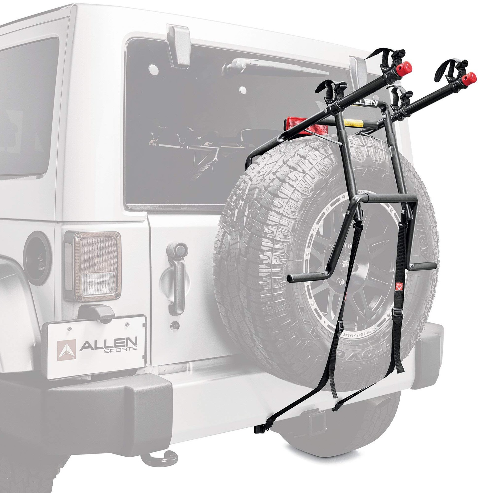 Allen Sports Deluxe 2-Bike Spare Tire Rack