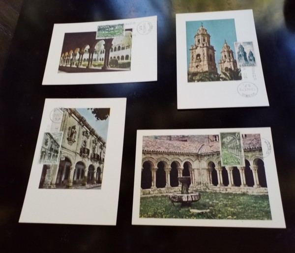 Lote Sellos primer día de circulación, en postales