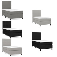 Boxspringbett Bettgestell Singlebett Gästebett Bettrahmen Bett Doppelbett Stoff