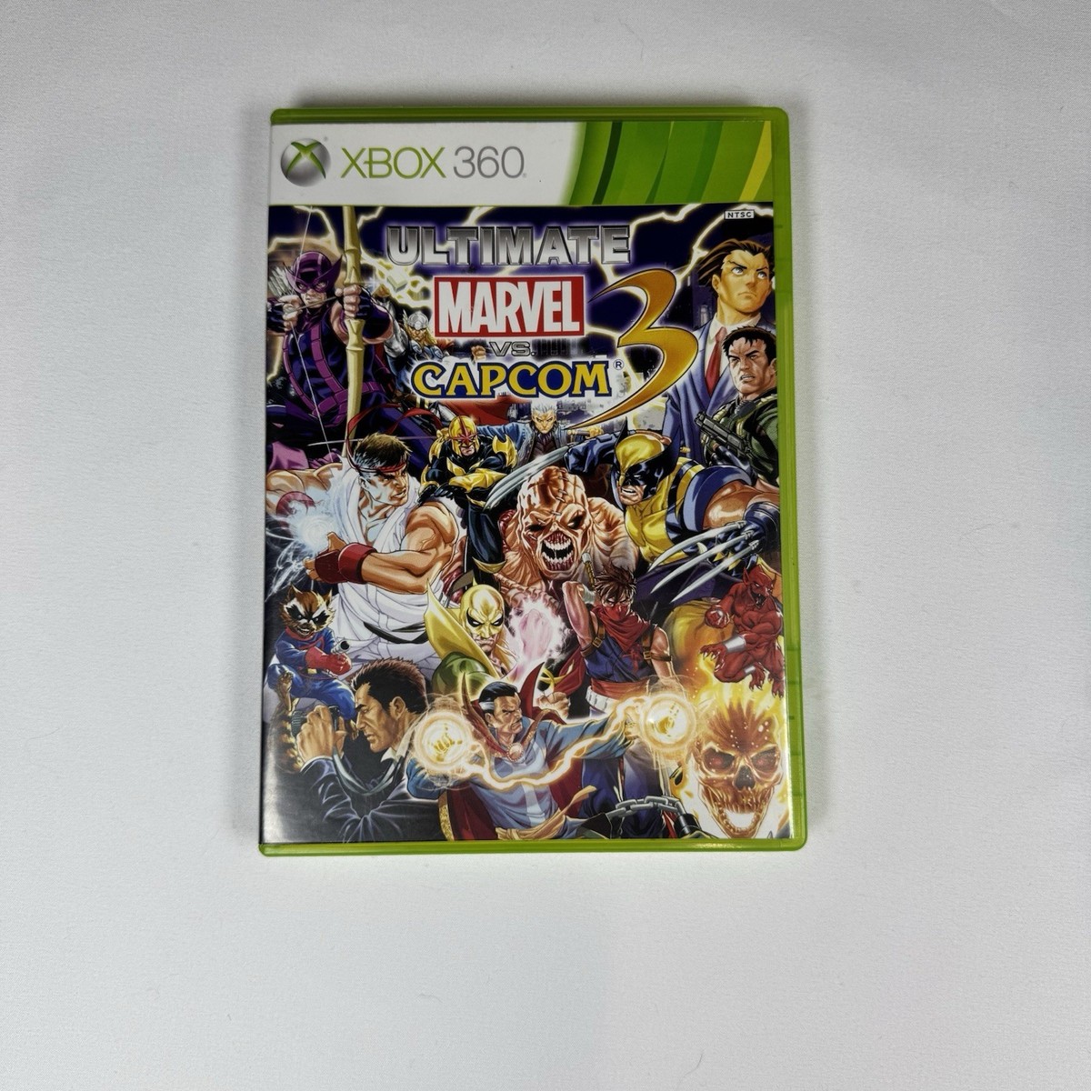 Capcom Ultimate Marvel vs. Capcom 3 Xbox 360 Fighting Case Disc