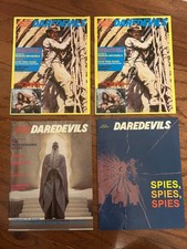 (4) Vintage {1984/1985} "DAREDEVILS" {#9/#10/#14} (Film) Magazine Lot, RARE!