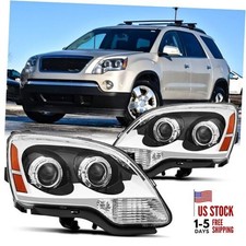 Pair Headlight Assembly DOT Approved For 2007 2008 2009 2010 2011 2012 Chrome