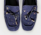 ROGER VIVIER⚡️Dark blue suede metal emblem studded loafers size 36EU/6US — photo 4