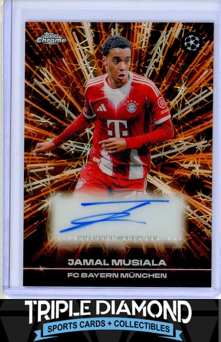 Las mejores ofertas en Tarjetas coleccionables de Jamal Musiala | eBay