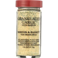 Morton & Bass Granulated Garlic 2.6 Oz