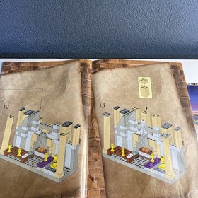 Lego Harry Potter 2001 Hogwarts Castle #4709 Complete Instructions Box And Ads