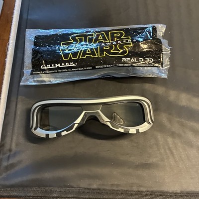 STAR WARS The Force Awakens Stormtrooper REAL D 3D Glasses Limited Edition