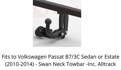 Zug Stange für Volkswagen Passat B7 3C (2010-14) & 13 Stecker Bypass- Relay -