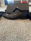 Hugo Boss Men’s Black Leather Cap Toe Derby Dress Shoes US 10 EU 43 w/ Box Bags — photo 2