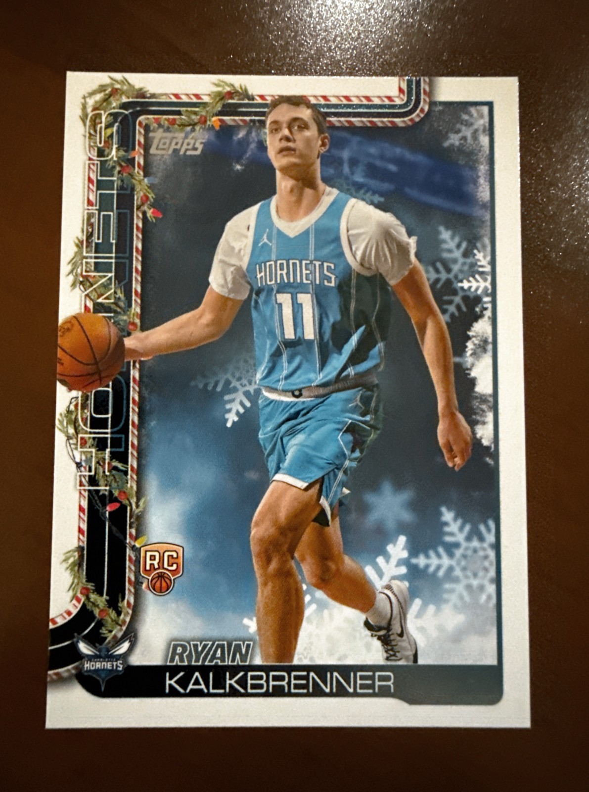 2025-26 Topps Holiday NBA #H194 Ryan Kalkbrenner Rookie