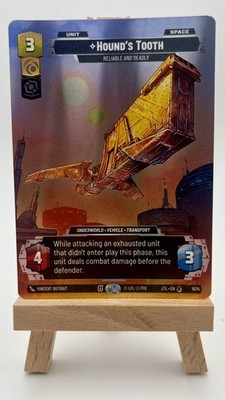Star Wars Unlimited - Prestige Foil - Jump To Lightspeed - Hound's Tooth - #1074
