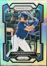 2024 Panini Prizm - Carson Roccaforte #270 Silver Prizm (RC)