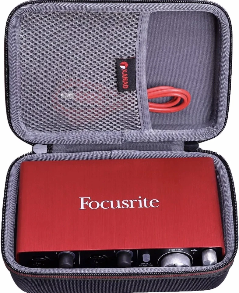 Most Durable Travel Case For Audio Interface With Cable Slot - Image 3 of 4