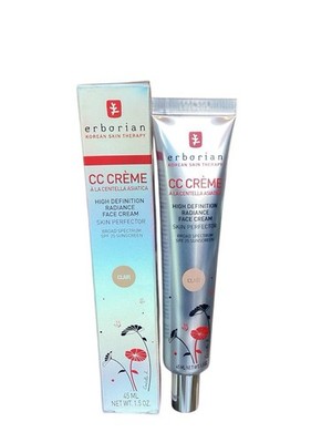 Erborian CC Creme High Definition Radiance Face Cream SPF 25 Clair 1.5 oz