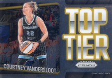 2025 Panini Prizm WNBA Insert Top Tier #7 Courtney Vandersloot, Chicago Sky