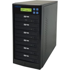 24X SATA 1 to 5 CD DVD M-Disc Supported Duplicator Writer Copier Tower with Free