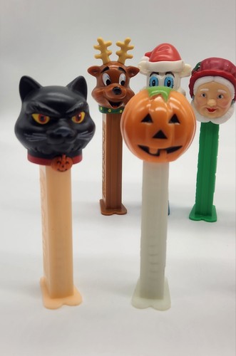 11 Pez Dispensers Lot Vintage Halloween Glow In The Dark Pez - Picture 3 of 10