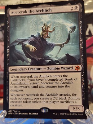 Acererak the Archlich ~ Adventures in the Forgotten Realms [ NearMint ...