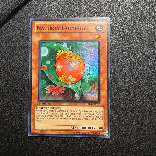 Naturia Marienkäfer - HA04-DE020 Yu Gi Oh! Foil Holo Super Rare Schön! 1st - Bild 8 von 8