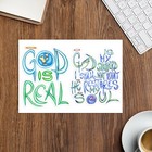 Psalm23 Gleason Map GodIsReal Christian Sticker Sheet