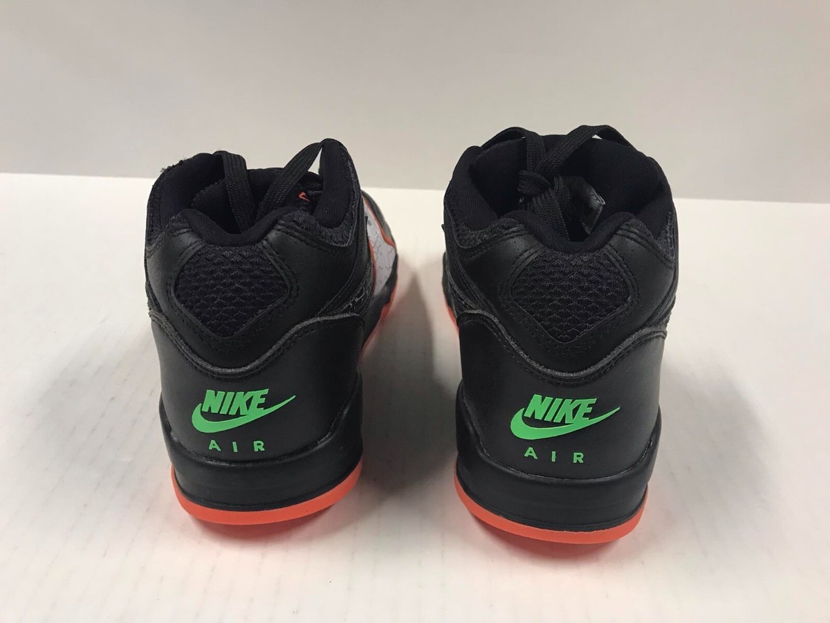 Nike Air Flight 89 QS Sneakers [CT8478-001 Black/Orange] - Men's 6