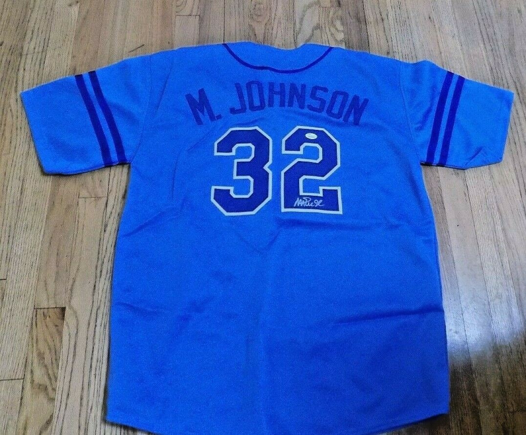 Magic Johnson Autographed Signed Los Angeles Dodgers Jersey (JSA) 