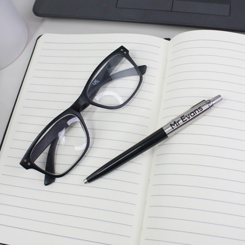 Personalised Parker Jotter Pen Metal Ballpoint Pen with Name & Font Choices - Picture 4 of 10